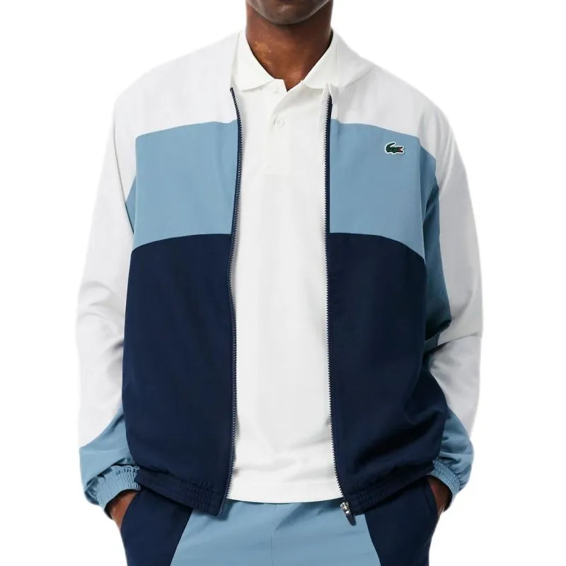 Lacoste Sport Colour-Block Track - navy blue/blue/white