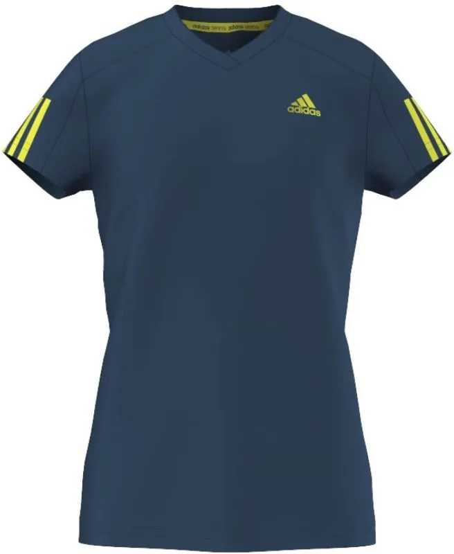 adidas-club-tee-tech-steel-shock-slime-1 Adidas Club Tee - tech steel/shock slime