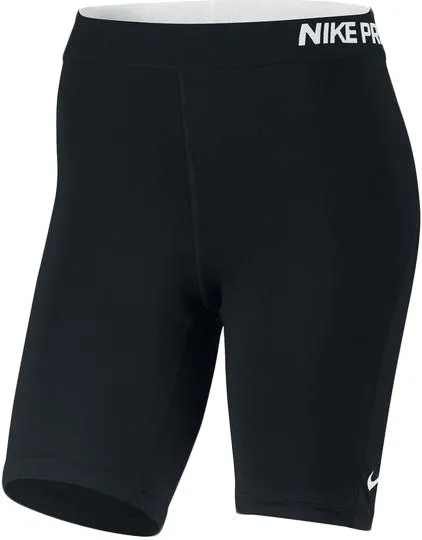 Nike Womens Pro Short - black/white Nike Womens Pro Short - black/white