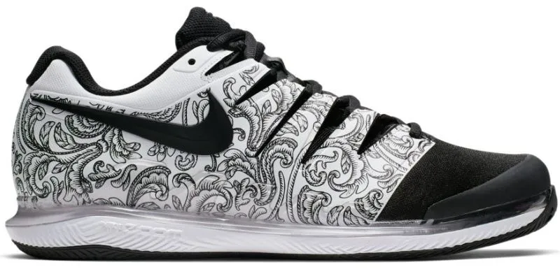 Nike Air Zoom Vapor X Clay - white/black