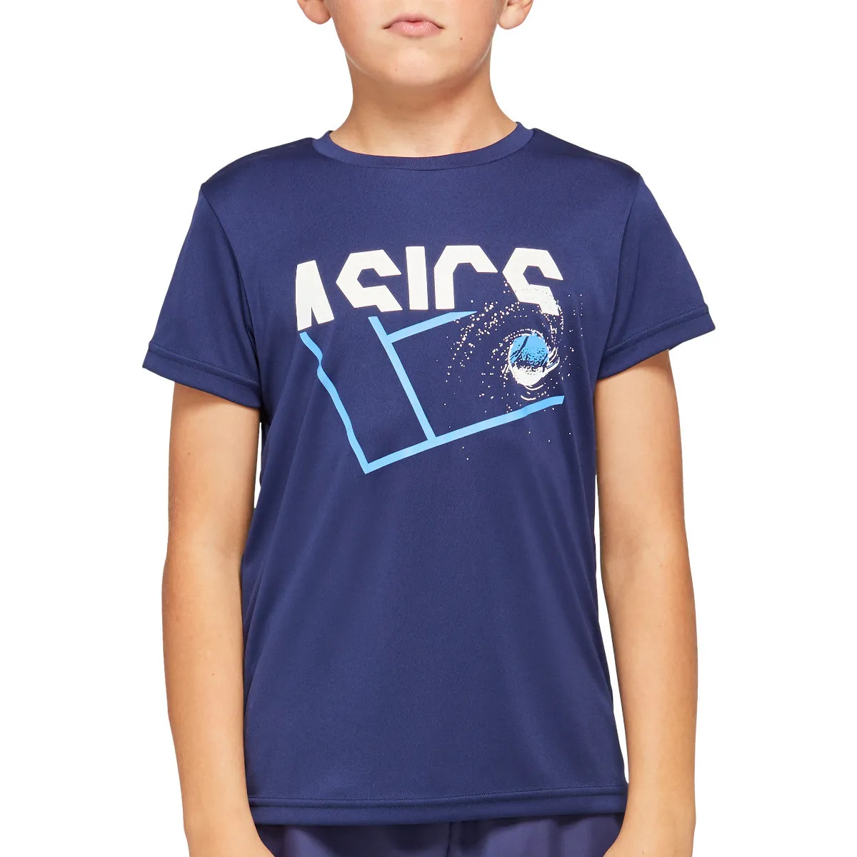 asics-tennis-b-kids-gpx-tee-peacoat-3 Asics Tennis B Kids GPX Tee - peacoat
