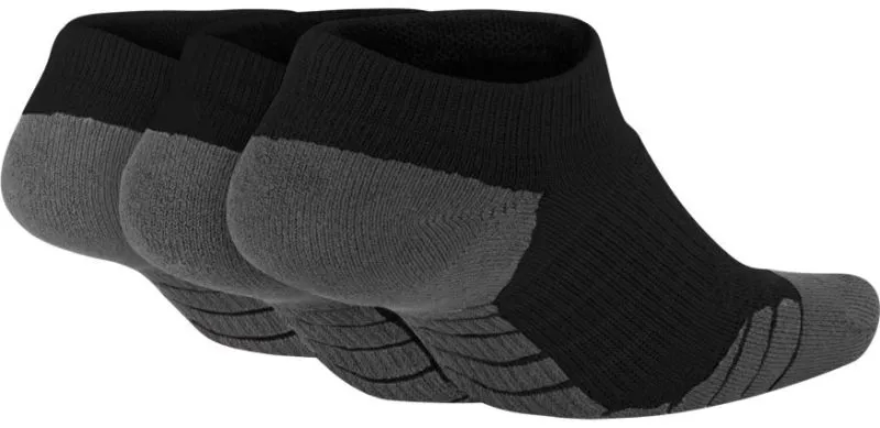 Nike Youth Dry Cushioned No Show - 3 pary/black