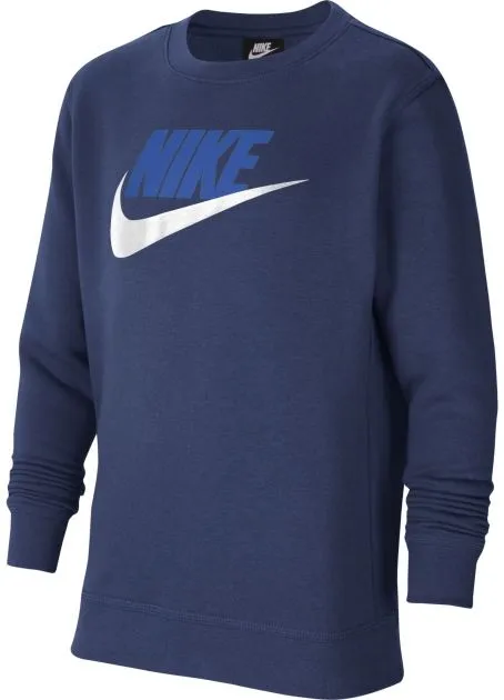 Nike NSW Club Futura Crew - midnight navy Nike NSW Club Futura Crew - midnight navy