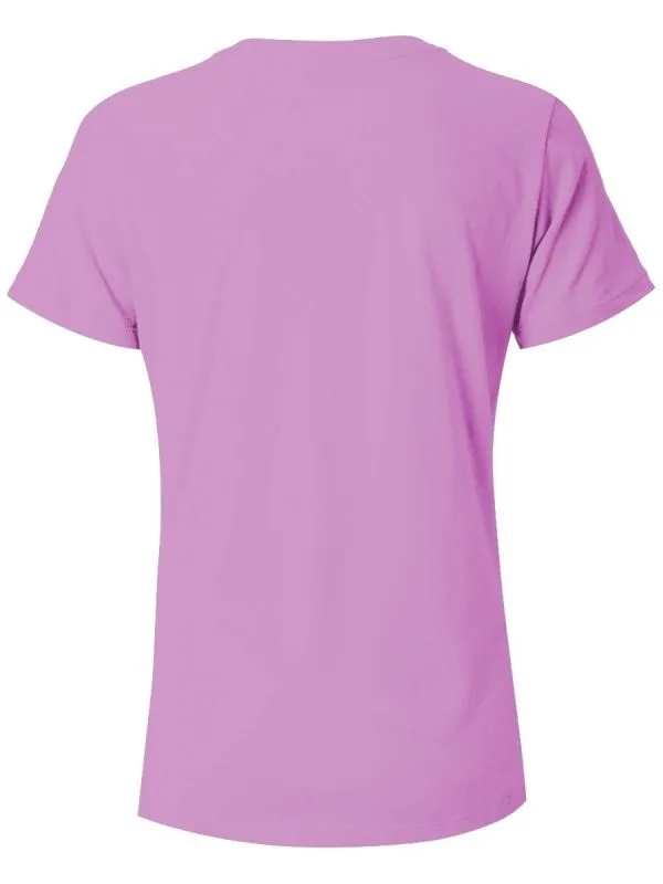 Nike Dry Tee DFC Crew W - violet pink/pink foam/black