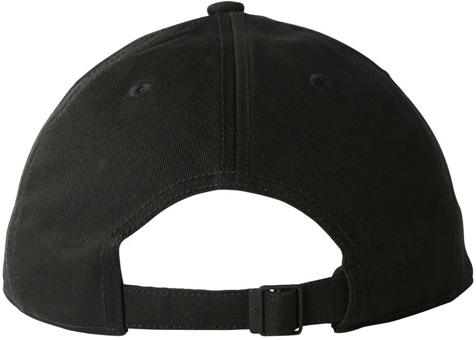 adidas-6-panel-3s-cap-cotton-black-white-2 Adidas 6 Panel 3S Cap Cotton - black/white