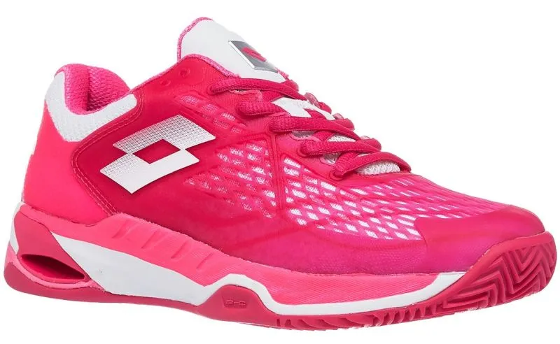 Lotto Mirage 100 Clay W - glamour pink/all white