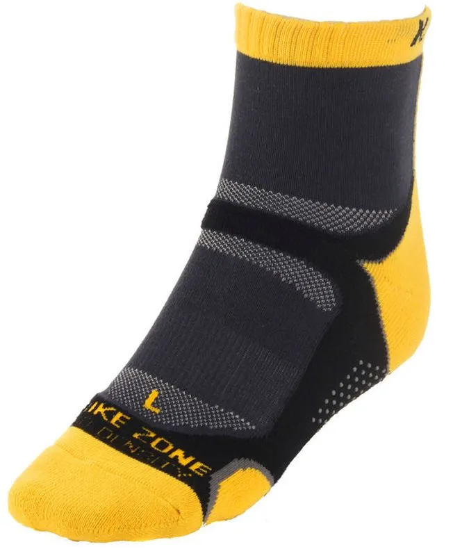 Karakal X4 Trainer Technical Sport Socks - 1 para/black/yellow