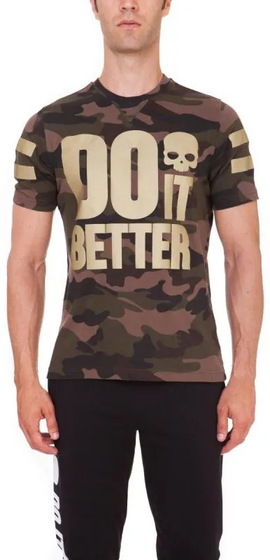 Hydrogen Do It Better T-Shirt - camouflage