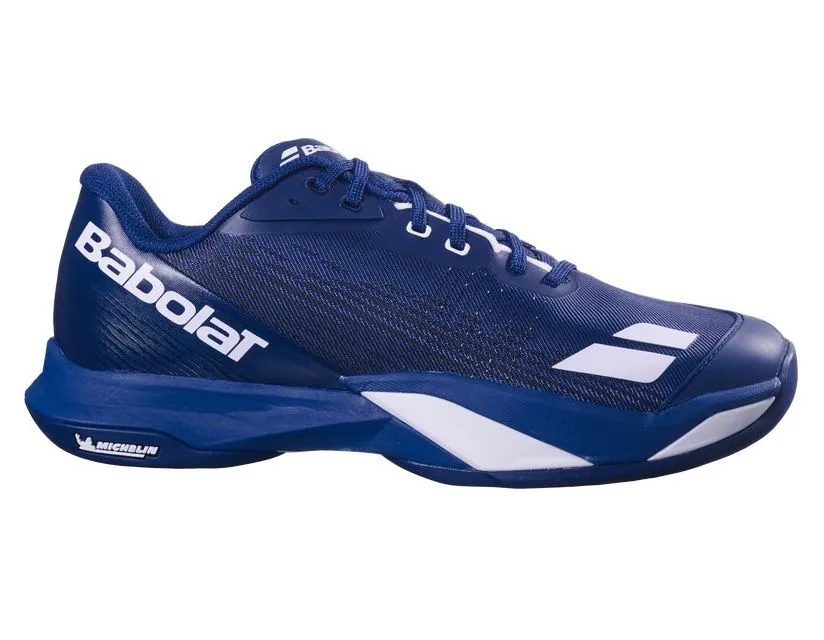 Babolat Jet Mach 4 All Court - dark blue/white Babolat Jet Mach 4 All Court - dark blue/white