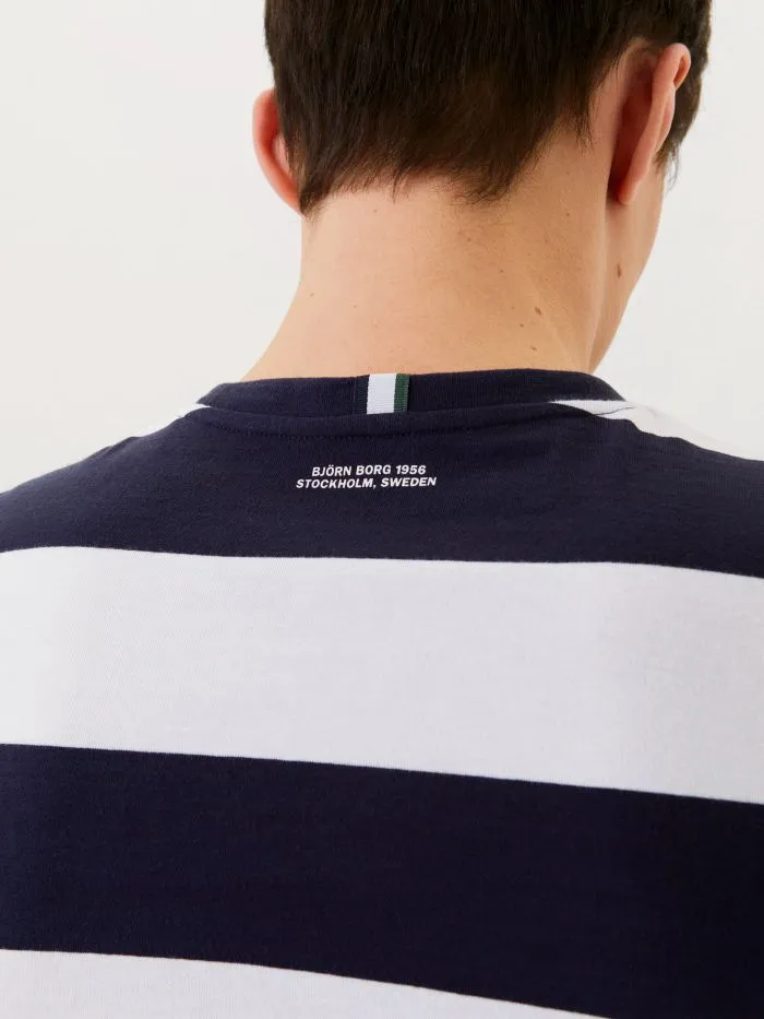 bjorn-borg-tee-sport-m-stripes-3 Björn Borg Tee Sport M - stripes