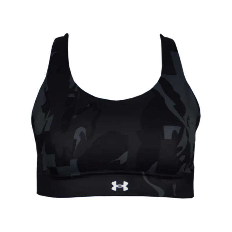 Under Armour Womens Iso Chill Team Mid Bra - black