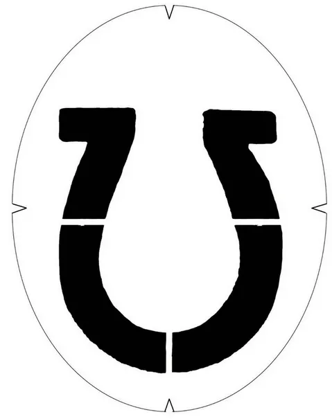 Tourna Lucky Horse Shoe