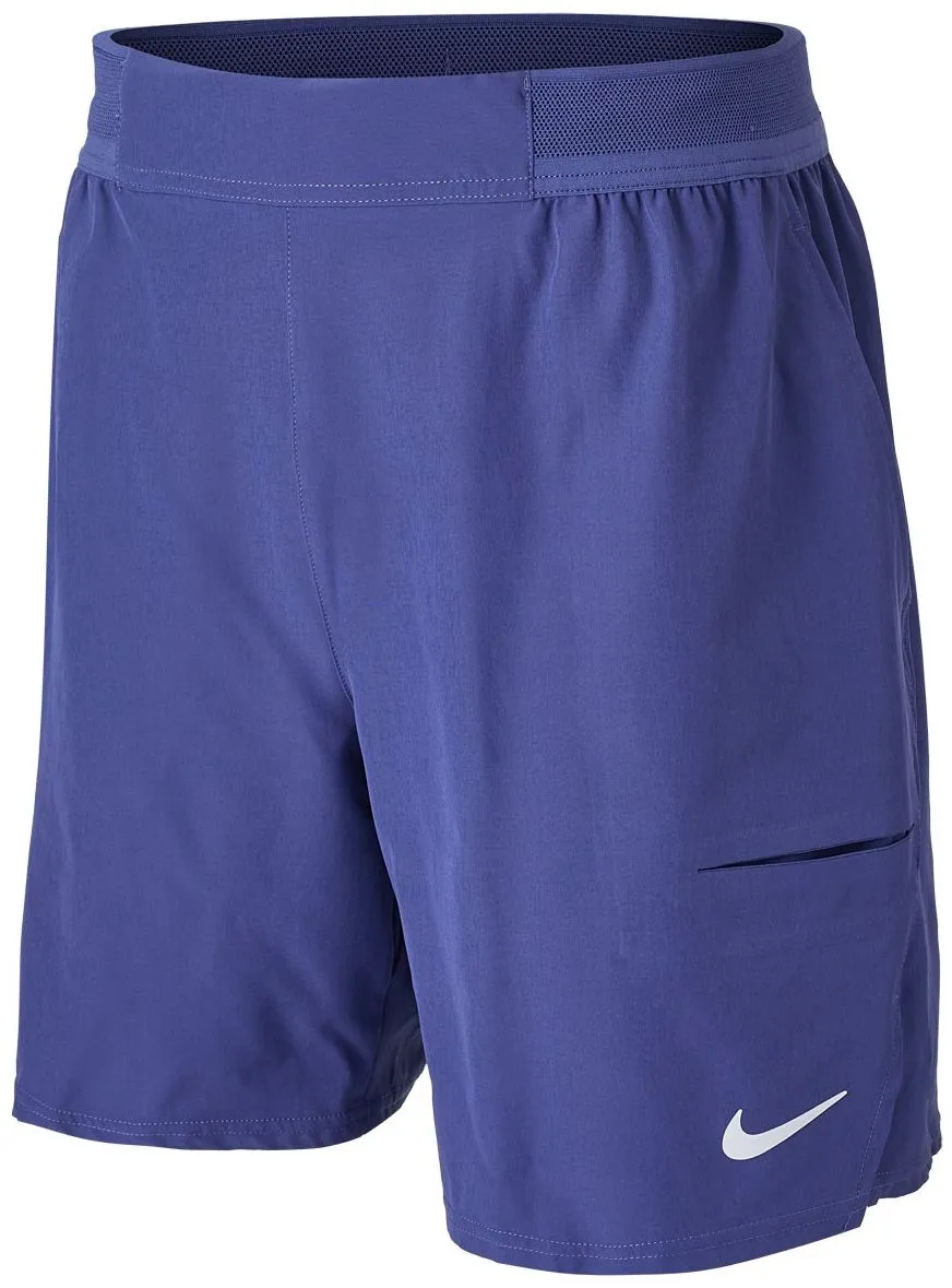 Nike Court Dri-Fit Slam Short M - obsidian/dark purple dust/white