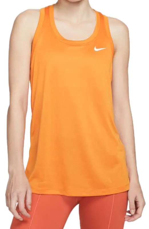 Nike Dri-Fit Legacy Raceback Tank W - light curry