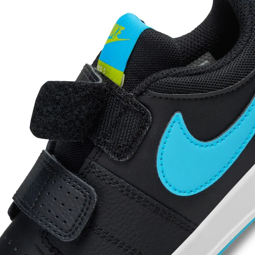 Nike Pico 5 (PSV) JR - black/chlorine blue