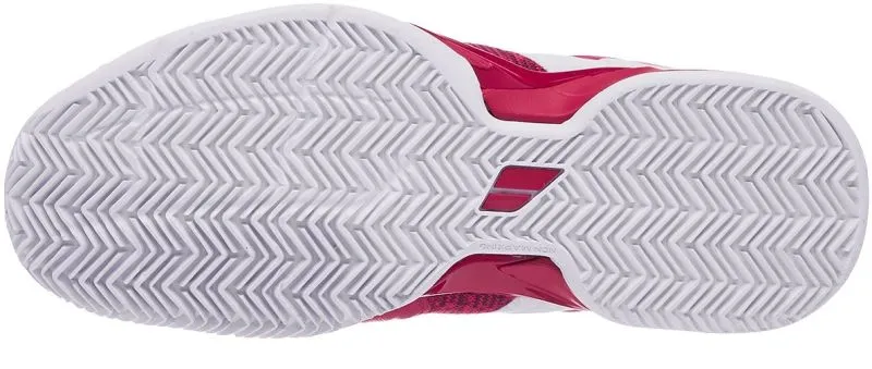 Babolat Propulse Blast Clay Women - white/vivacious red