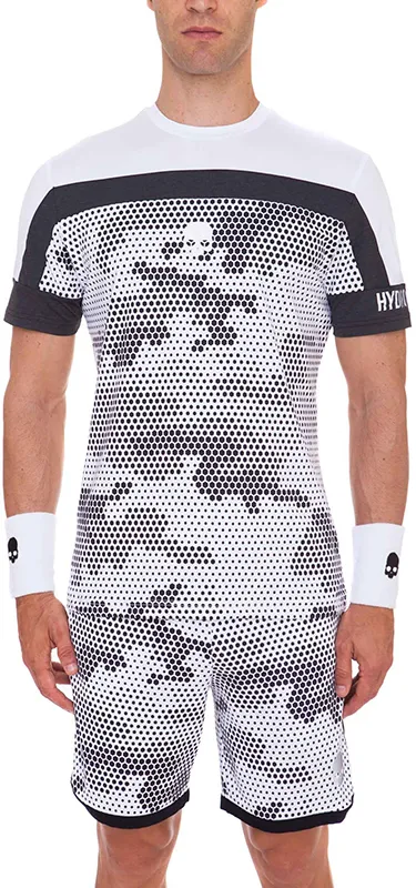 Hydrogen Tech Camo T-Shirt - white camouflage/white