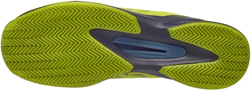 Wilson Kaos Clay Court - lime punch/navy blazer/blue coral