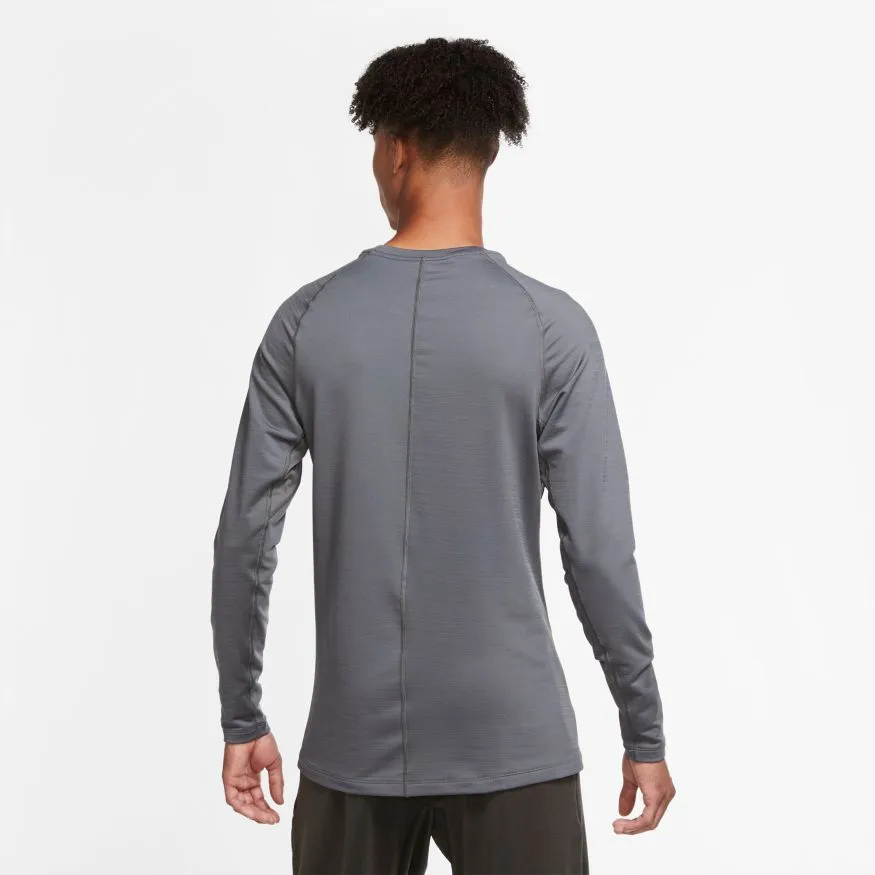 Nike Pro Warm Long Sleeve Top M - grey