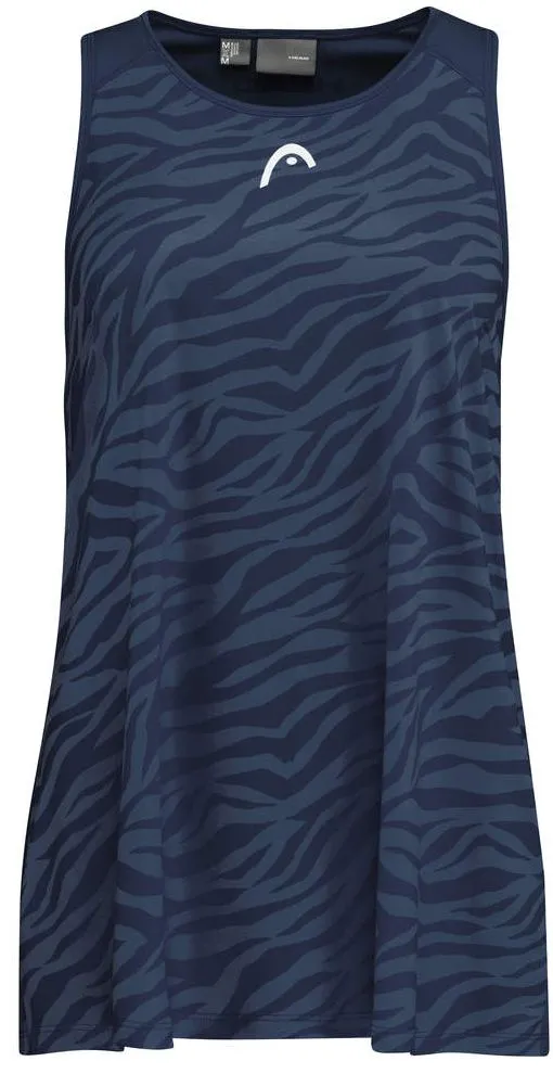 Head Agility Tank Top G - dark blue/print vision