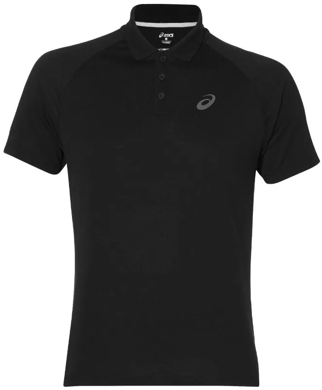 asics-club-polo-black-1 Asics Club Polo - black