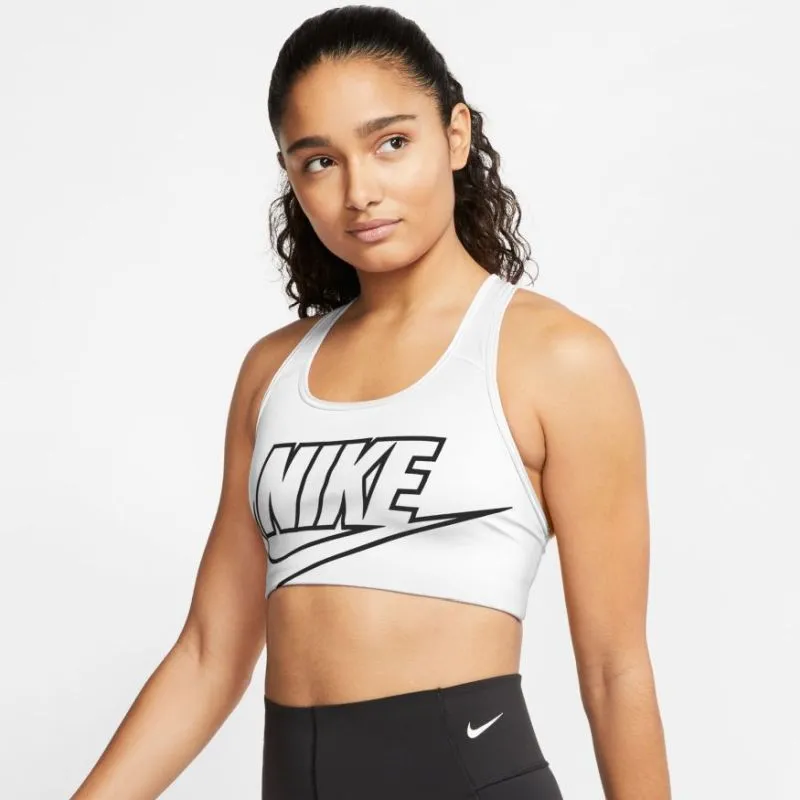nike-swoosh-futura-bra-w-white-black-3 Nike Swoosh Futura Bra W - white/black
