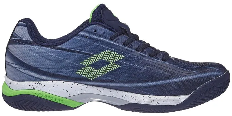 Lotto Mirage 300 Clay - navy blue/green apple