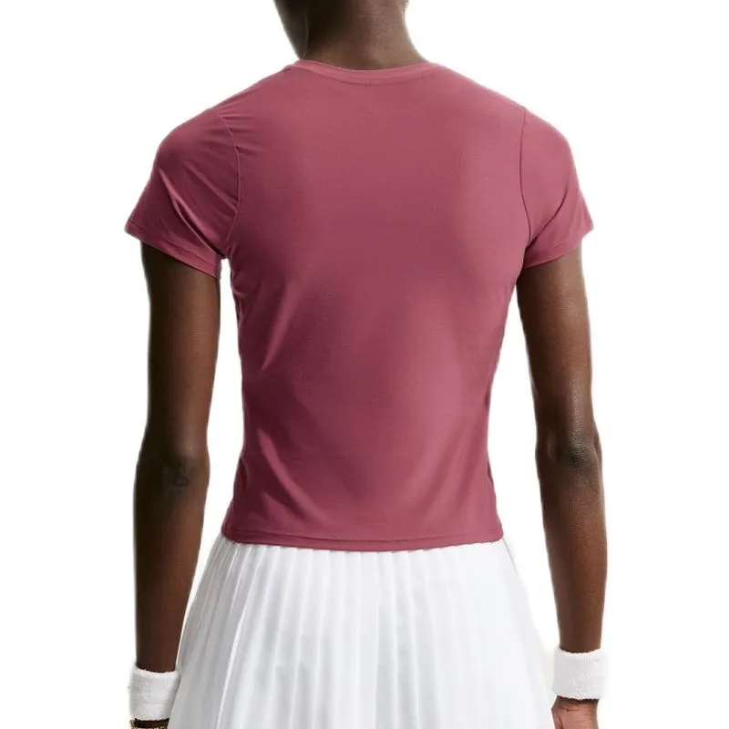 Nike Victory Dri-Fit Short Sleeve Tennis - pink smoke/white
