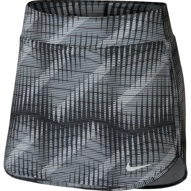 Nike Court Pure Print Skirt - cool grey