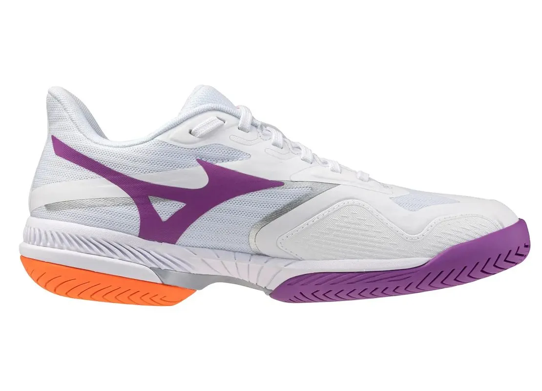 Mizuno Wave Exceed Court AC - white/dahlia/lava orange