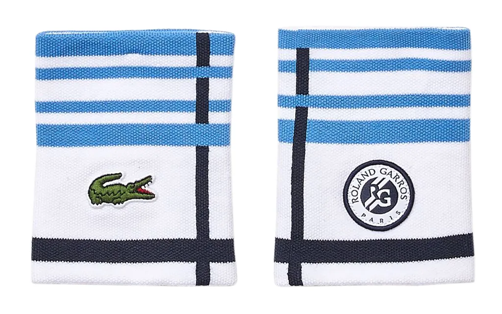 Lacoste Roland Garros Wirstbands - white