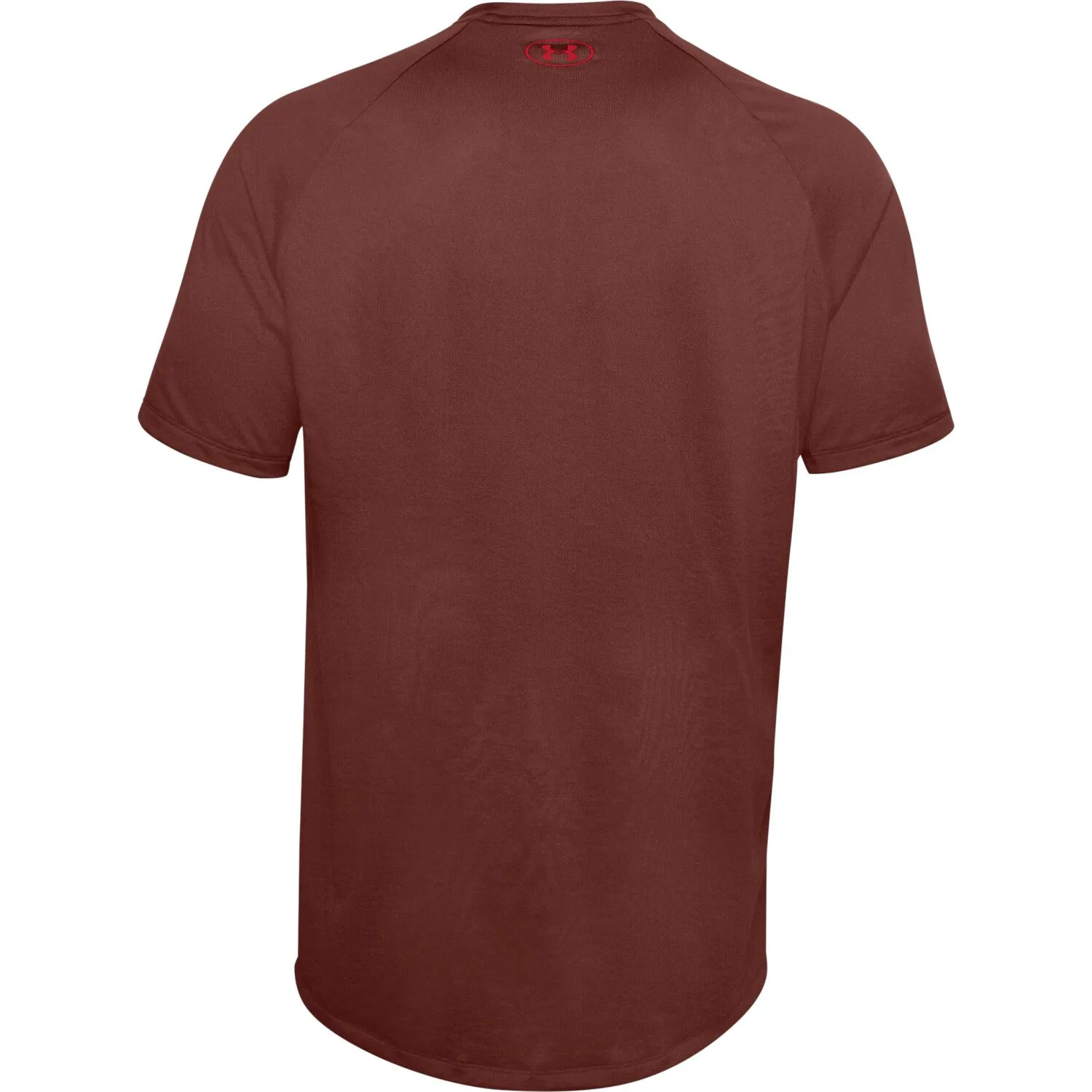 Under Armour Logo Wordmark Tech SS - cinna red/versa red