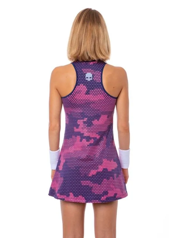 hydrogen-tech-camo-dress-camo-fuchsia-blue-navy-4 Hydrogen Tech Camo Dress - camo fuchsia/blue navy