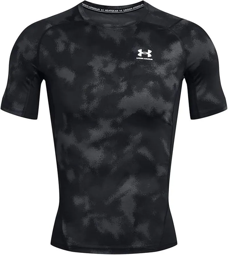 Under Armour HeatGear Printed Short Sleeve