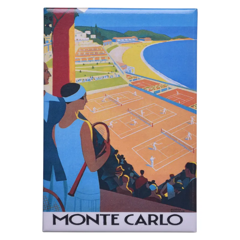 Monte-Carlo Country Club Magnet Affiche