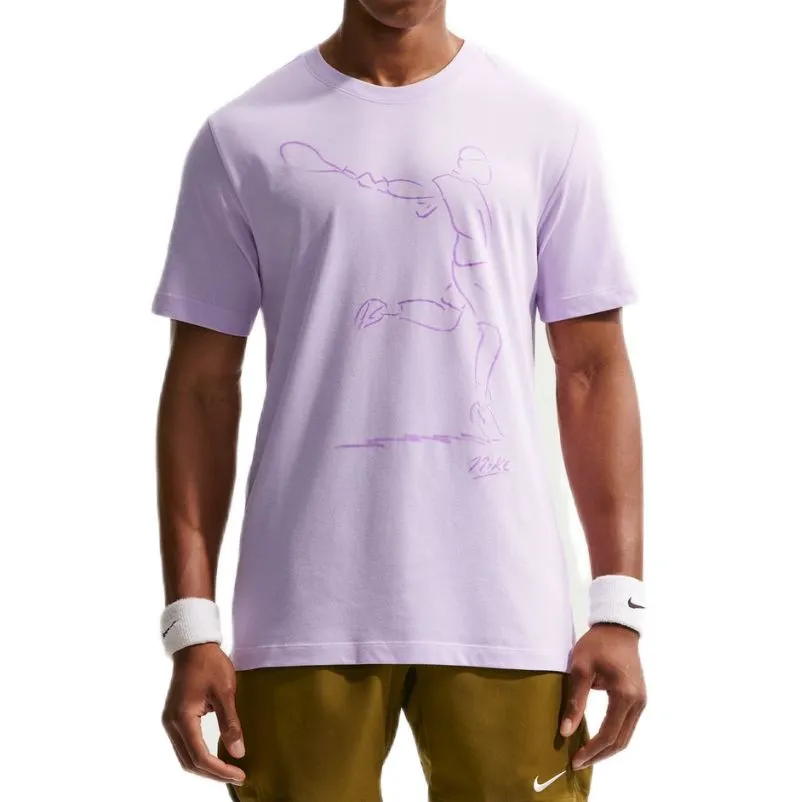 Nike Court Paris Slam Dri-Fit Tennis - violet mist