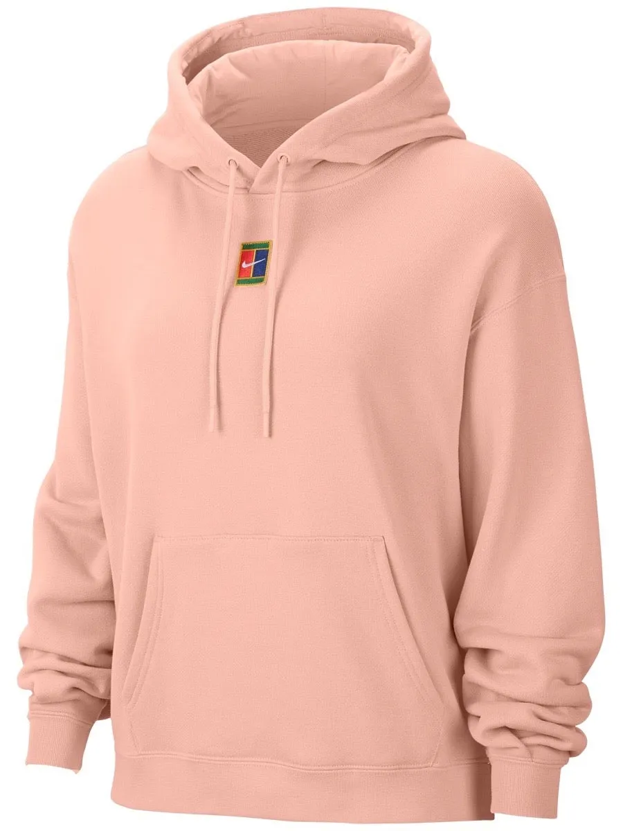 Nike Court Heritage Hoodie W - orange