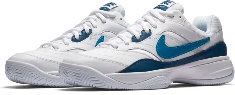 Nike Court Lite - white/neo turq/blue force