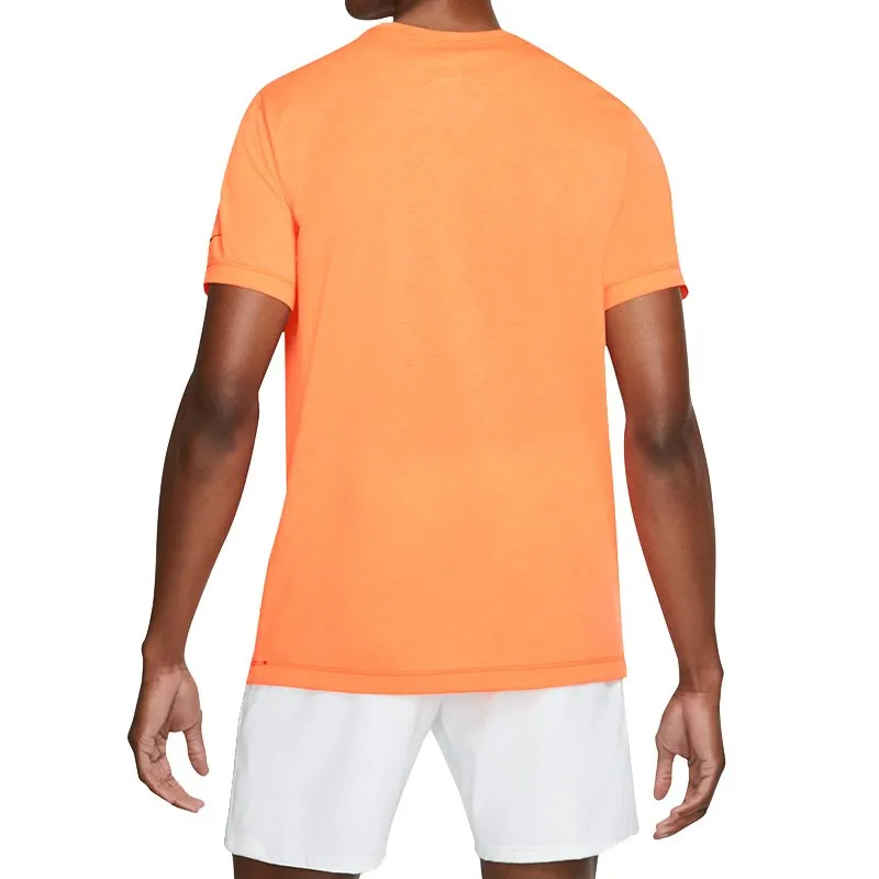 Nike Court Rafa Dry Tee SNSL - orange pulse
