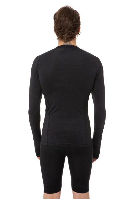 hydrogen-printed-second-skin-tee-ls-man-black-3 Hydrogen Printed Second Skin Tee LS Man - black
