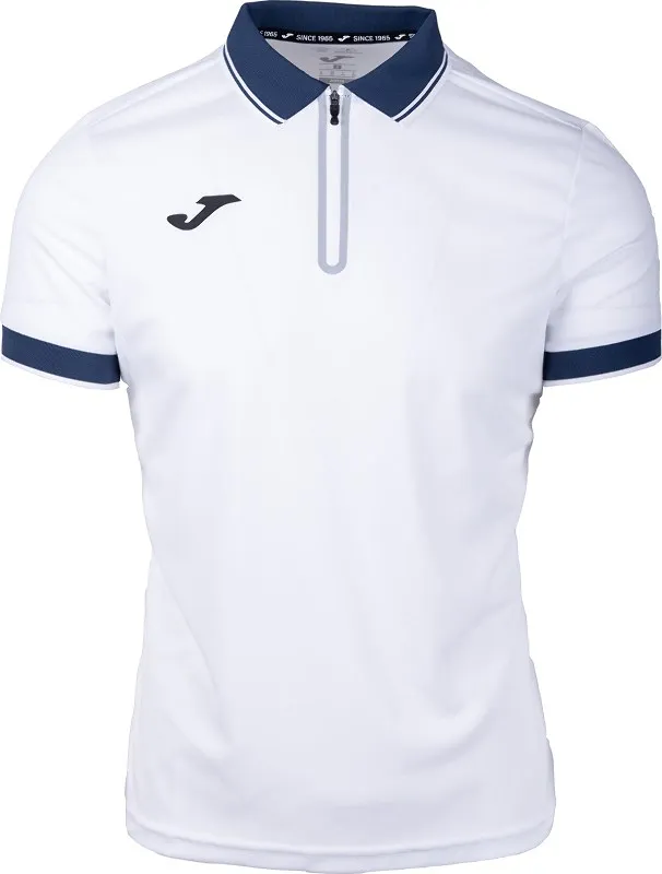 Joma-meska-biala Joma Torneo Short Sleeve Polo - white