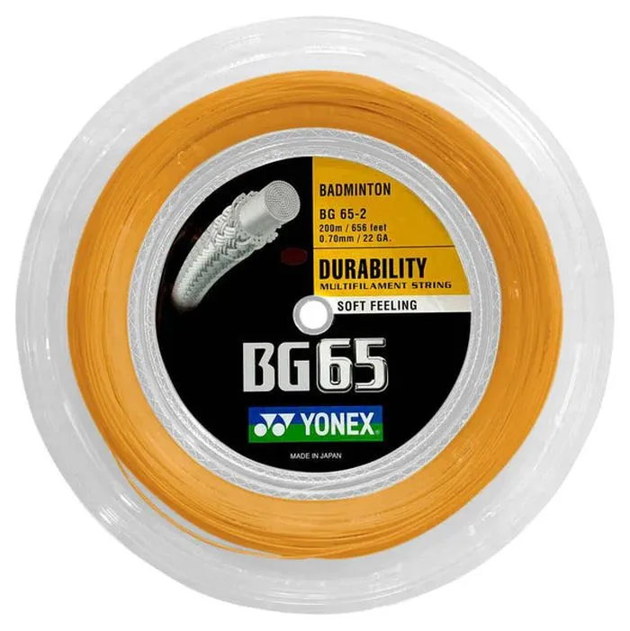 Yonex BG 65 (200 m) - orange Yonex BG 65 (200 m) - orange