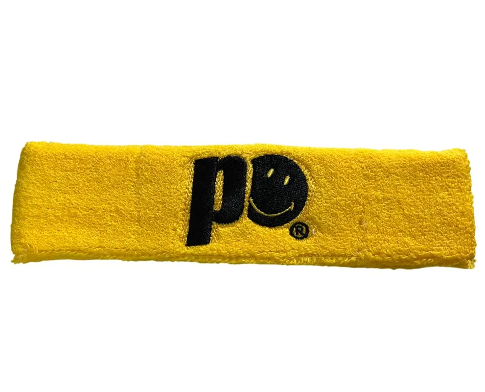 Prince X Smiley Headband - yellow