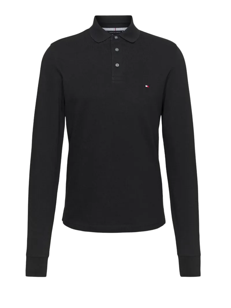 Tommy Hilfiger 1985 Slim Long Sleeve - black