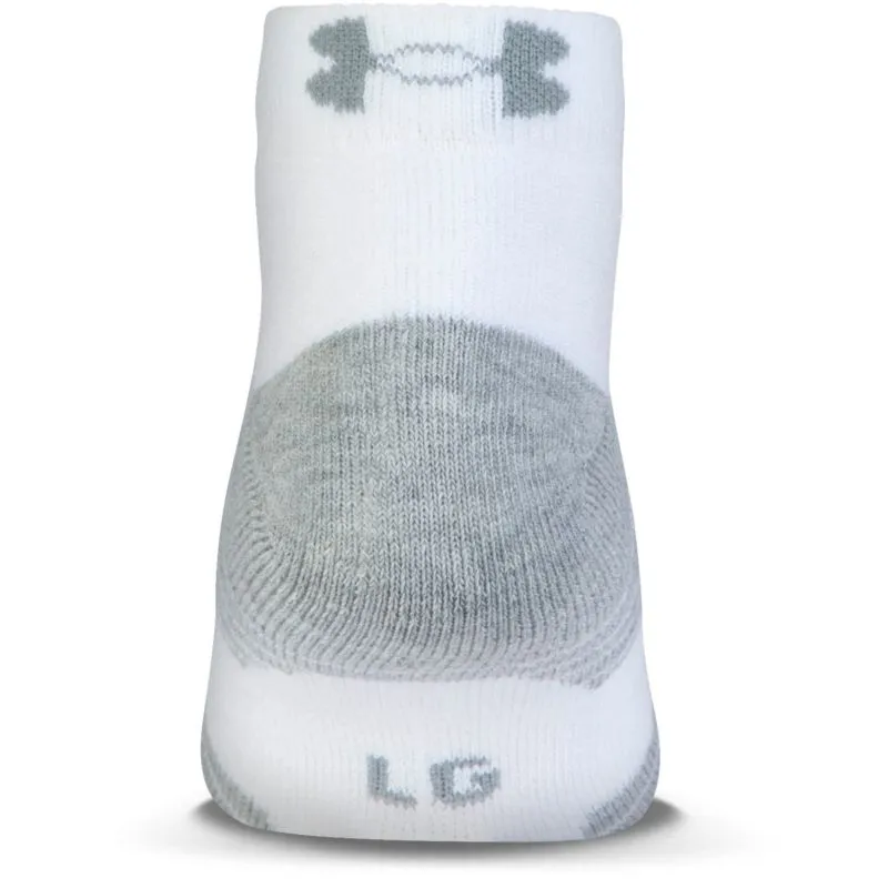 Under Armour UA HeatGear Low Cut Jr - 3 par/white