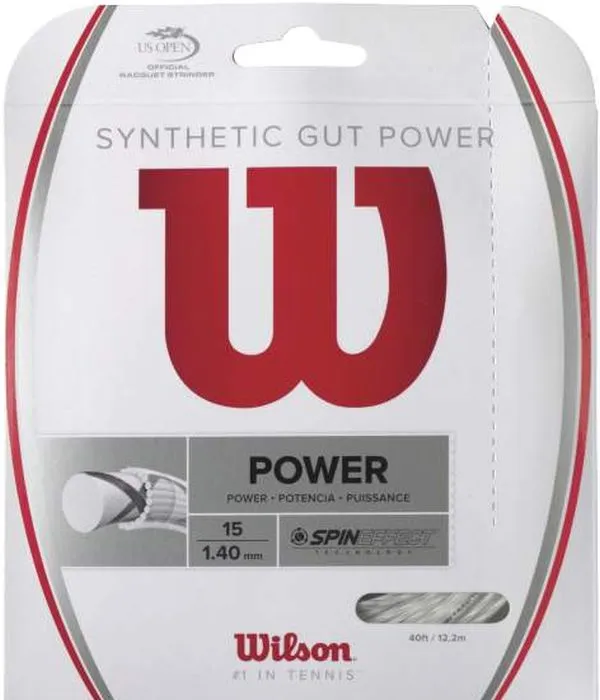 Wilson Synthetic Gut Power (12,2 m) - white