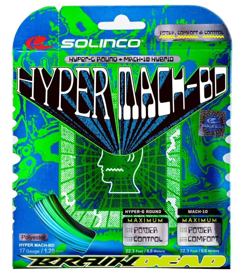 Solinco Hyper Mach-BD (12 m) - green Solinco Hyper Mach-BD (12 m) - green