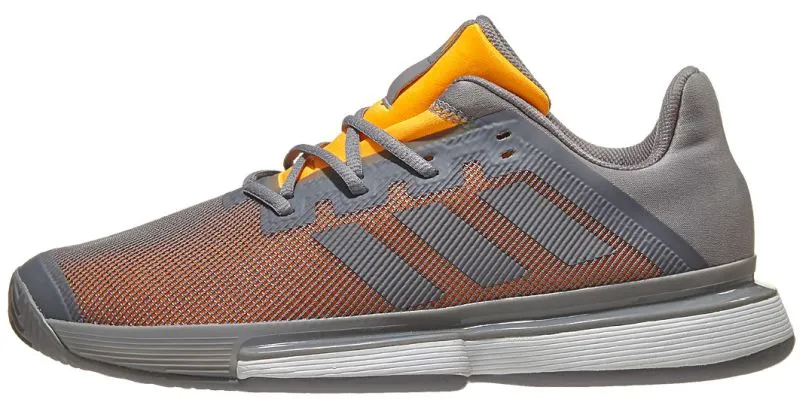 Adidas SoleMatch Bounce M - grey heather/grey heather/flame orange
