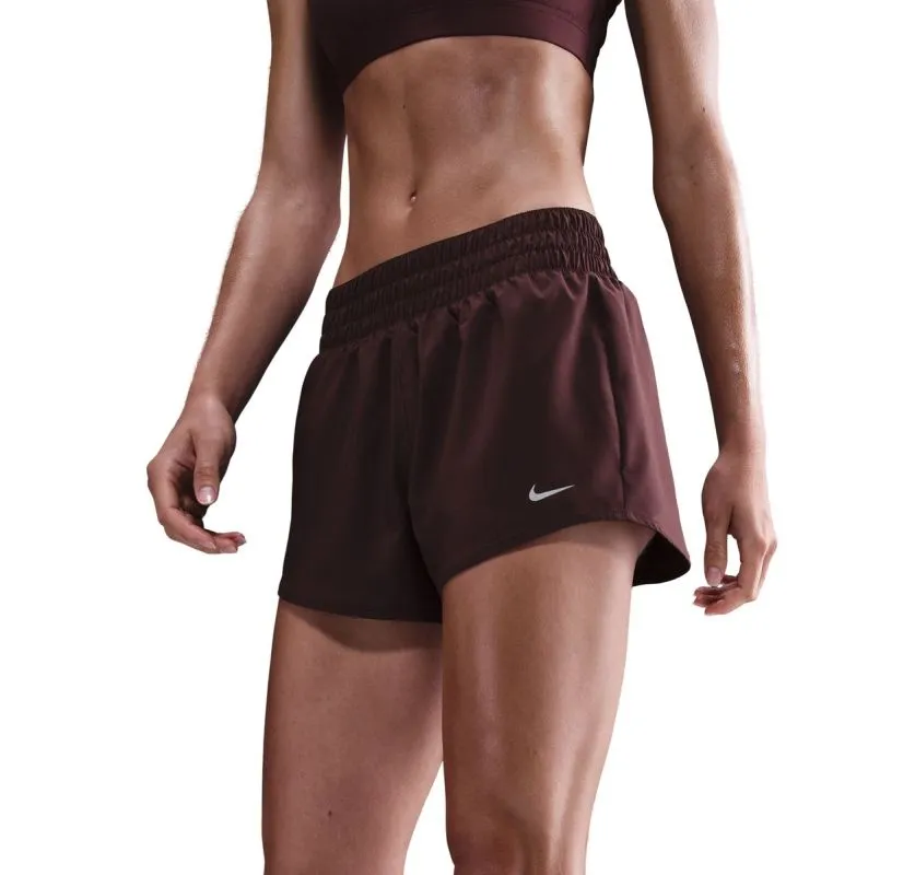Nike Dri-Fit One 3in - burgundy crush/reflective silve Nike Dri-Fit One 3in - burgundy crush/reflective silve