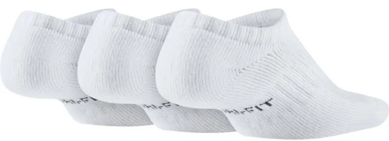 Nike Performance Cushioned No Show - 3 pary/white